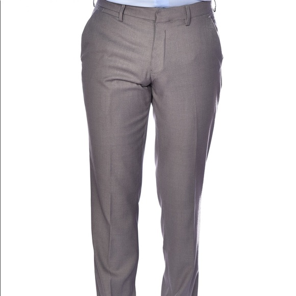 Men’s Premium Gray Slim Fit Pants - Picture 1 of 6